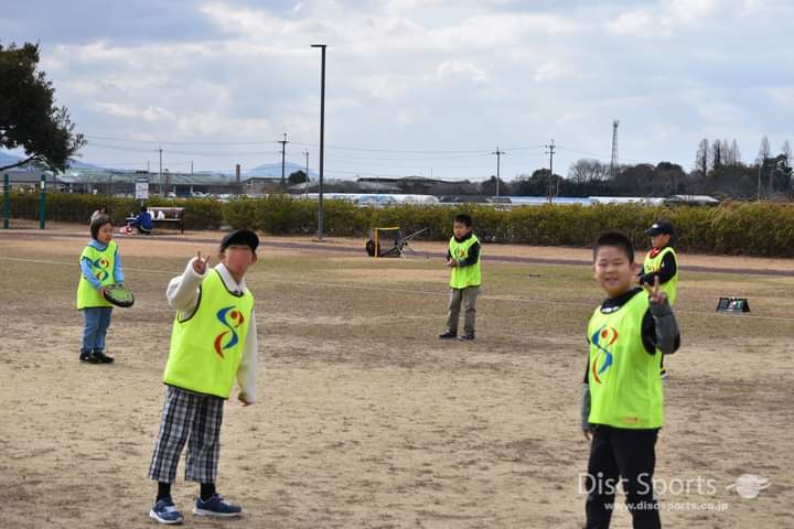令和6年1月7日　フリスビー　ゴールドッヂ交流会